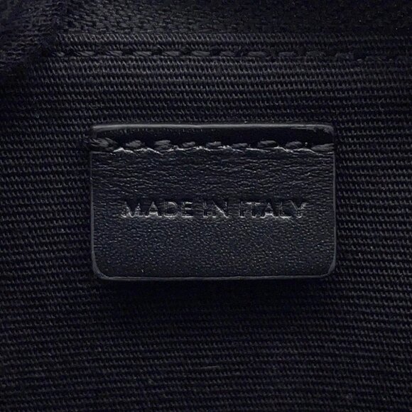 CELINE Logo Horizontal Pouch PVC/Leather Black 10L272GC6.02SI - Picture 8 of 10